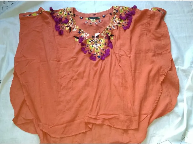 Antik Batik Vestidos Coral 