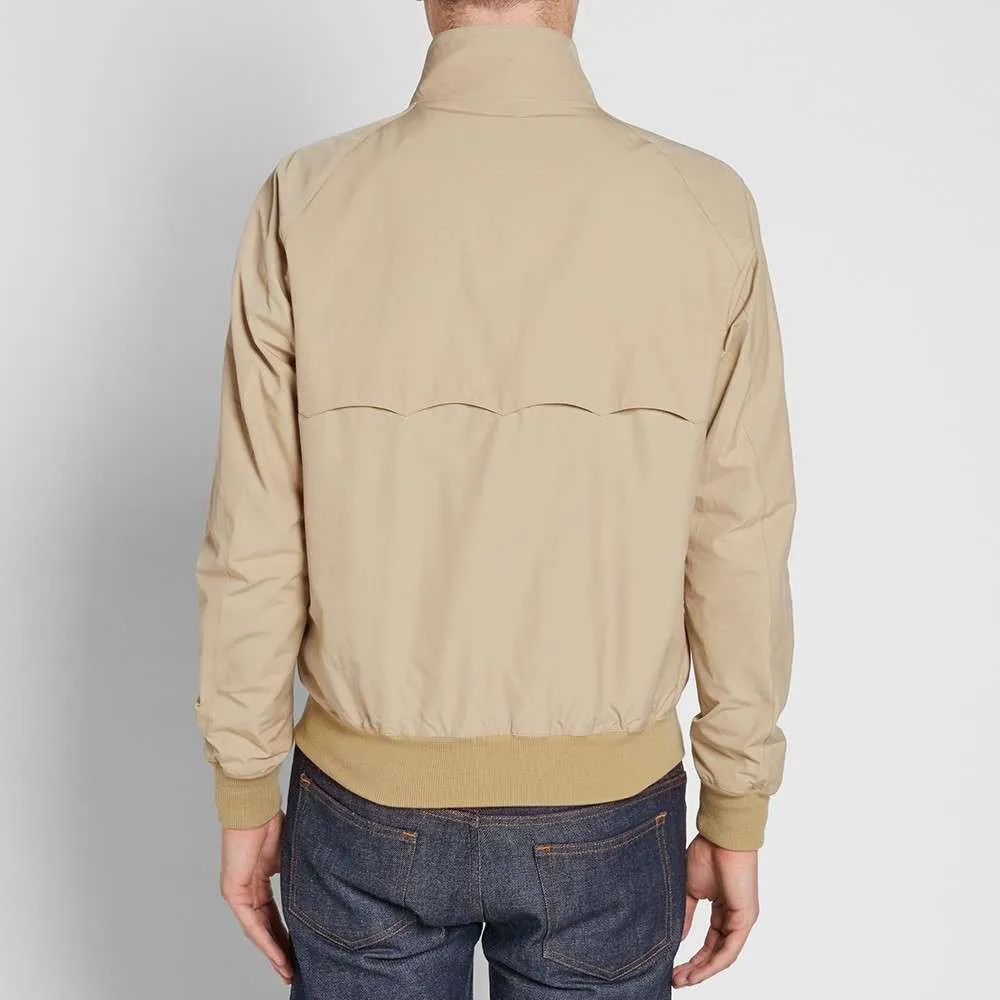 BARACUTA G9 HARRINGTON JACKET NATURAL
