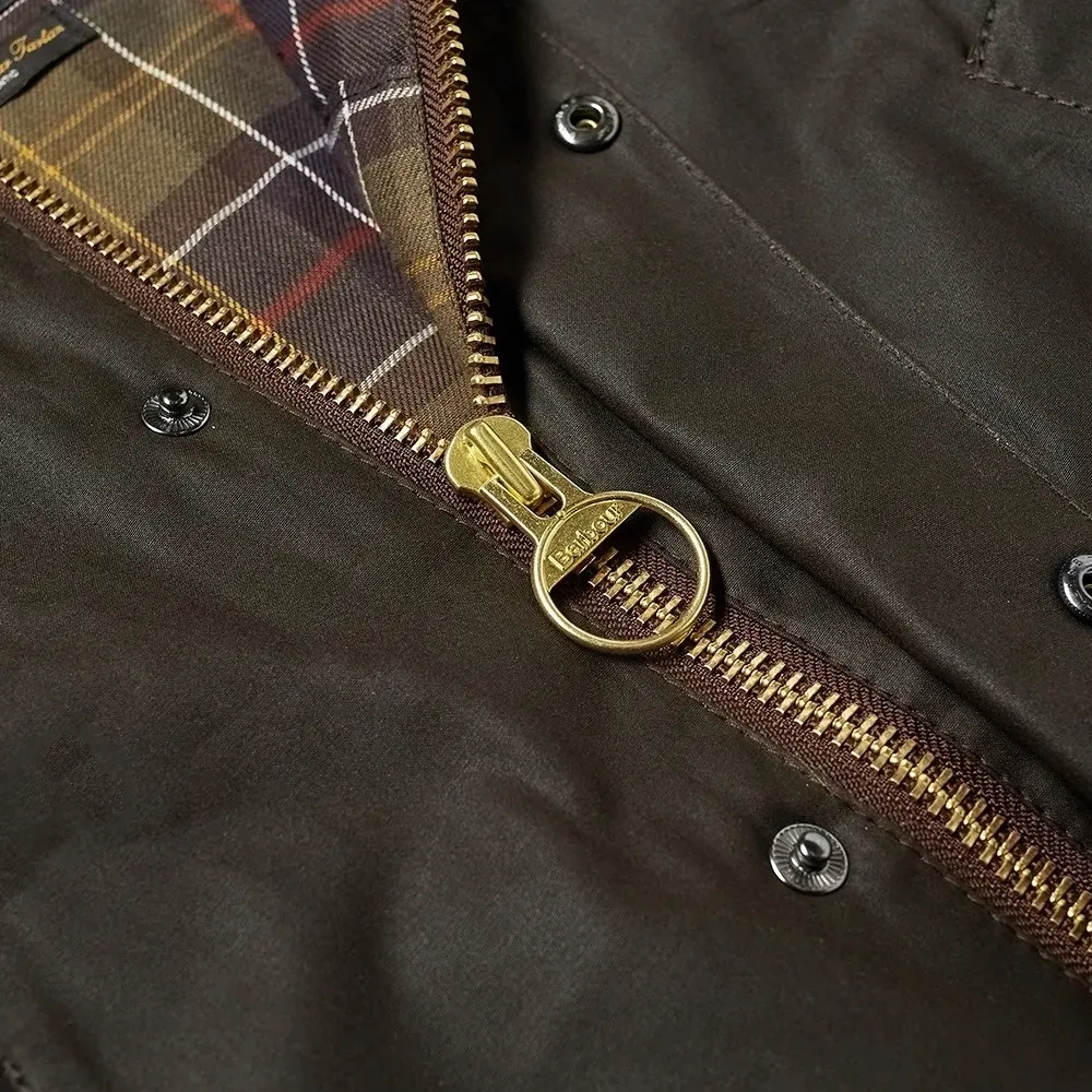 BARBOUR CLASSIC BEDALE WAX JACKET OLIVE