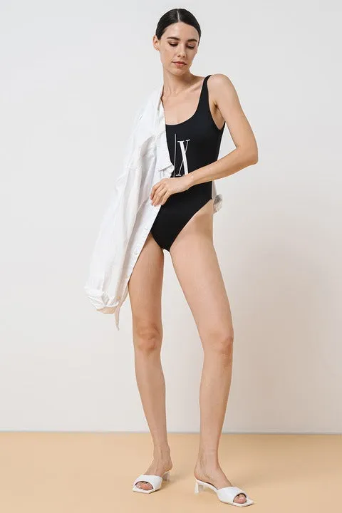 Beachwear Women Black Armani Exchange
