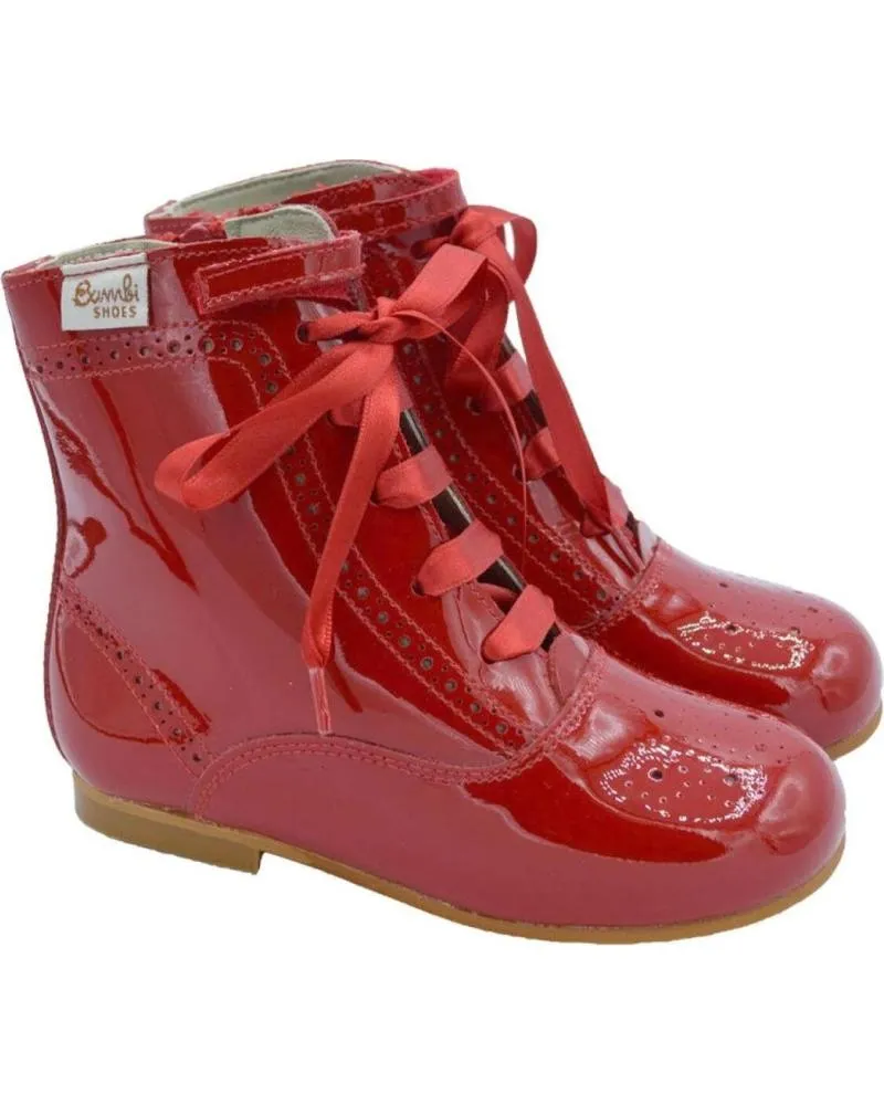 Botas de Niña  BAMBINELLI PASCUALA 4253 ROJO