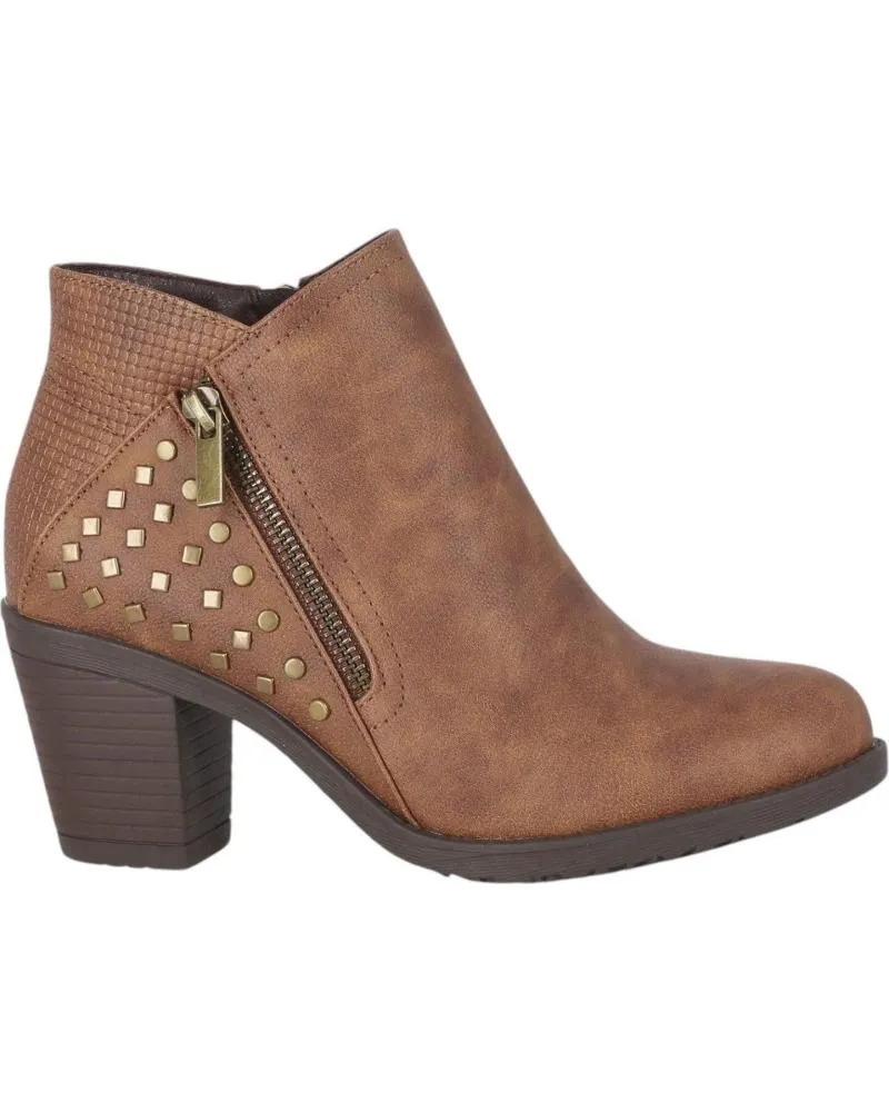 Botines CHIKA10  de Mujer BOTINES DE MUJER KURAZO 35 EN  CUERO