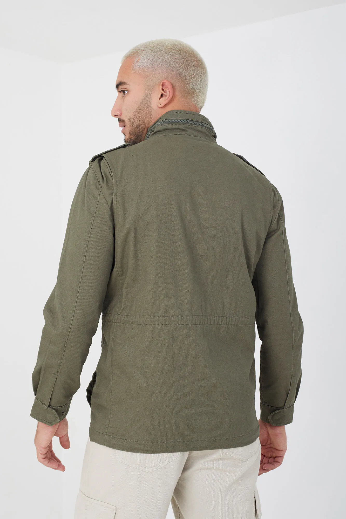 Brave Soul Chaqueta multibolsillos