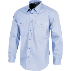 Camisa laboral con cierre y puño de botones WORKTEAM B8001