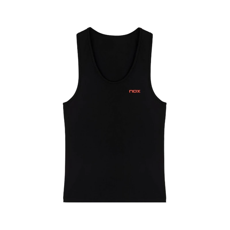 Camiseta Nox Tirantes Woman Team Fit Negro