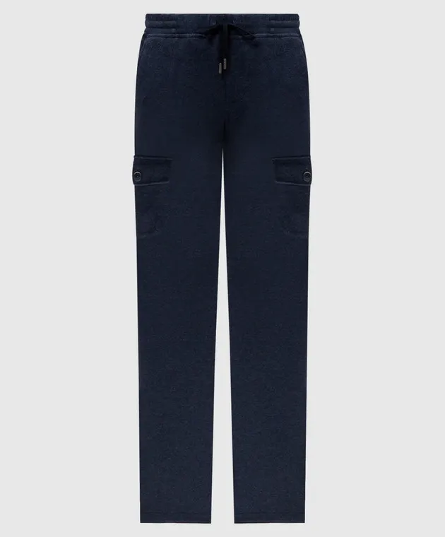 CAPOBIANCO Blue cargo pants
