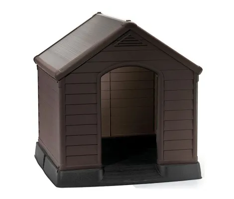 Caseta Perro Keter Marrón 99x99x95 cm