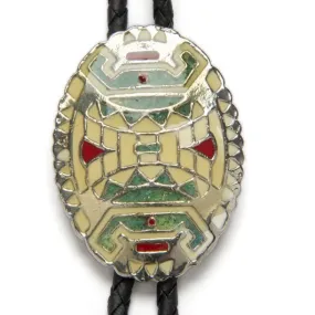 Corbatín mosaico esmaltado arte navajo para camisa vaquera