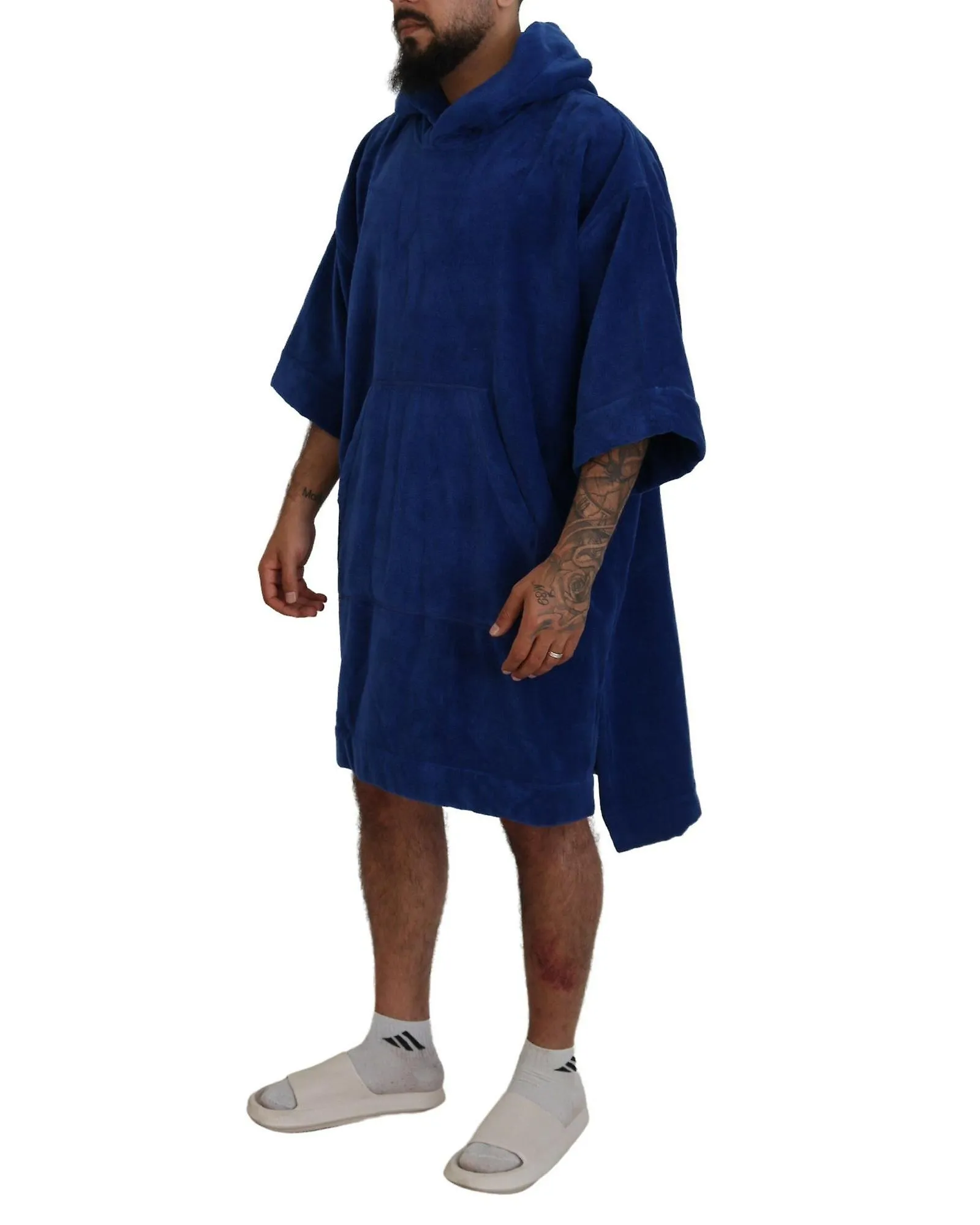 Dsquared² Hooded Poncho Beachwear 100% Cotton