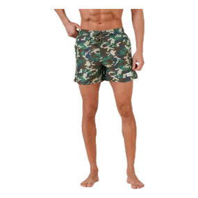 Frank Dandy Breeze Camo Swim Shorts Green