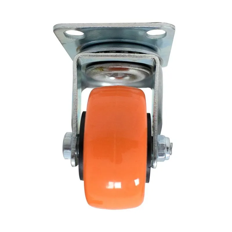 Garrucha Giratoria Plataforma Naranja 2" | JEMSKU: 27341