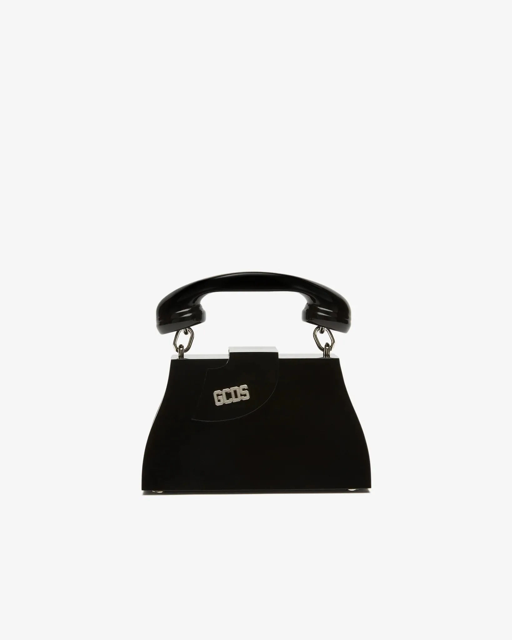 GCDS Call Me Comma Baby Bag Black