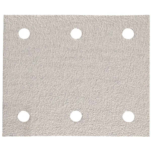 Makita - P-35813 - Hoja abrasiva rectangular, 102x114mm, 6 noches, granulación 60, 10 cada