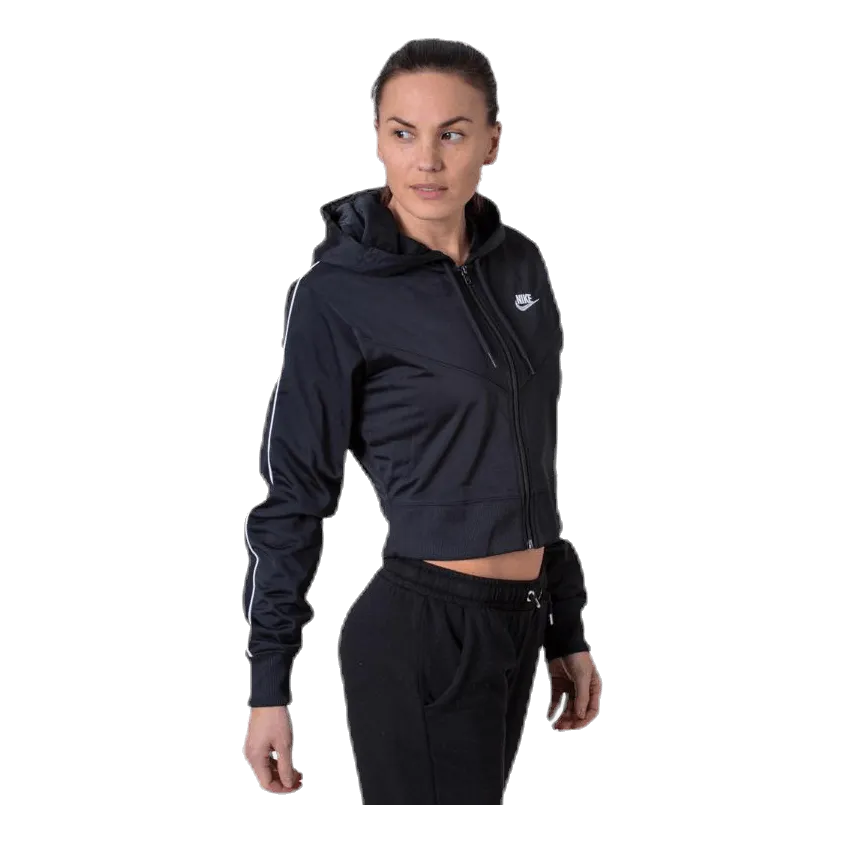 Nike Nsw Hrtg Hoodie Fz Pk White/Black