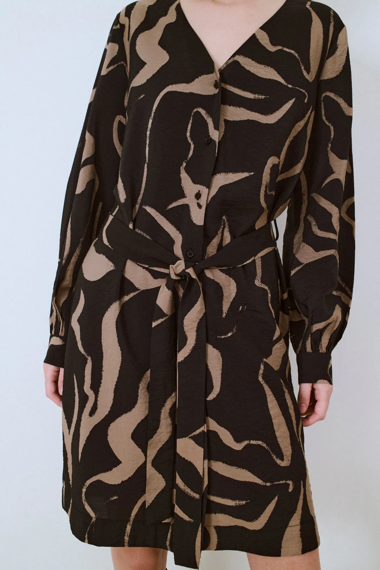 Object Vestido corto estampado