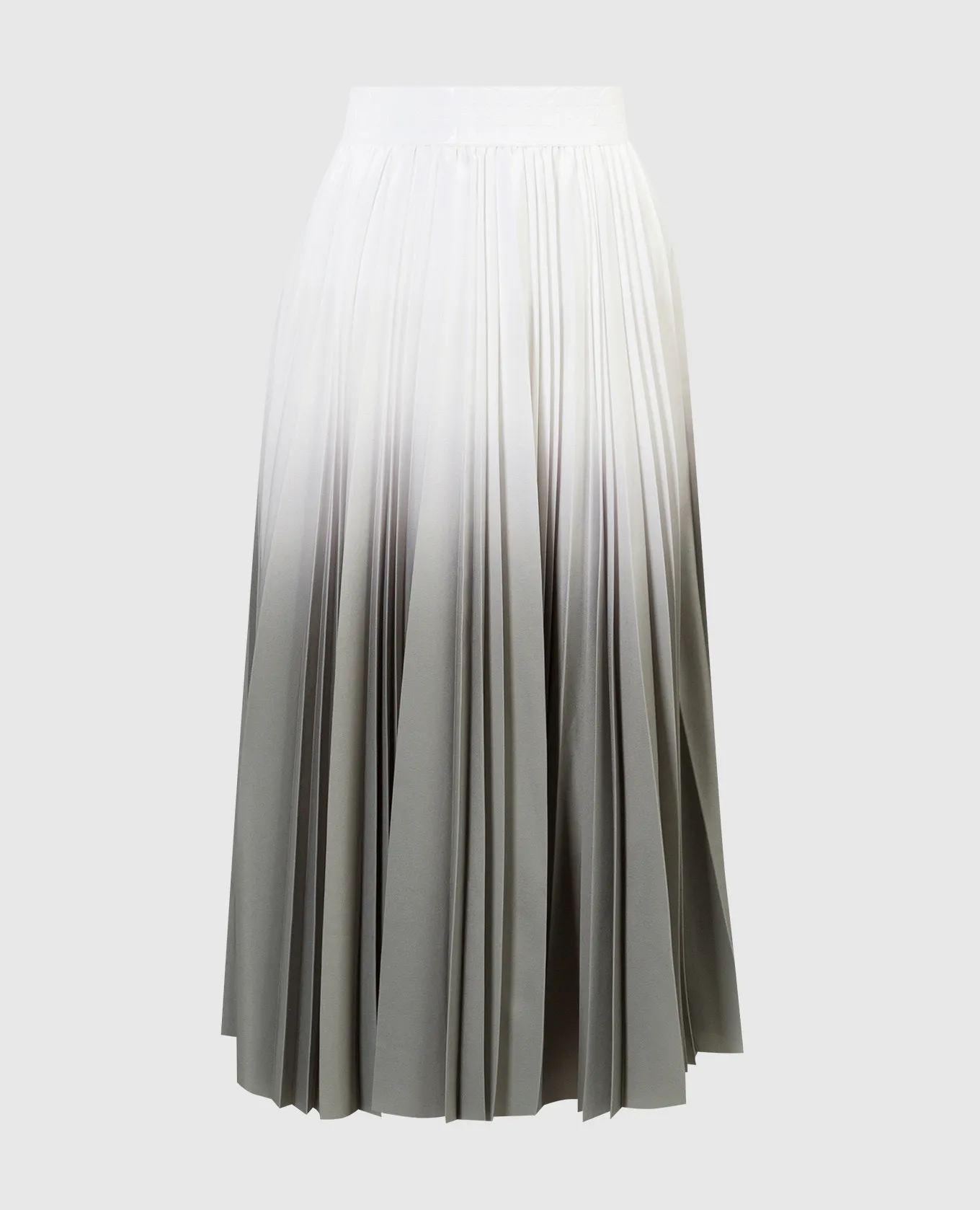 Peserico Pleated skirt with a gradient