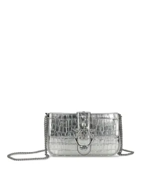 Pinko Bolsa Bandolera - Plata