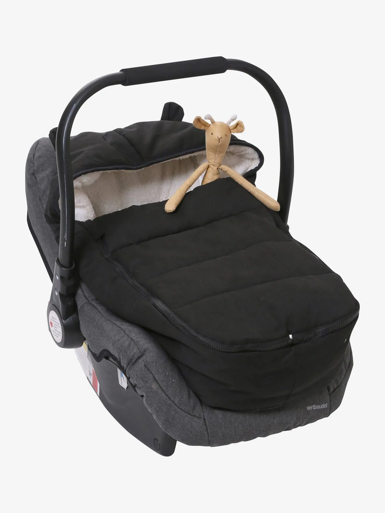 Saco chancelière silla huevo y capazo de tejido perlante