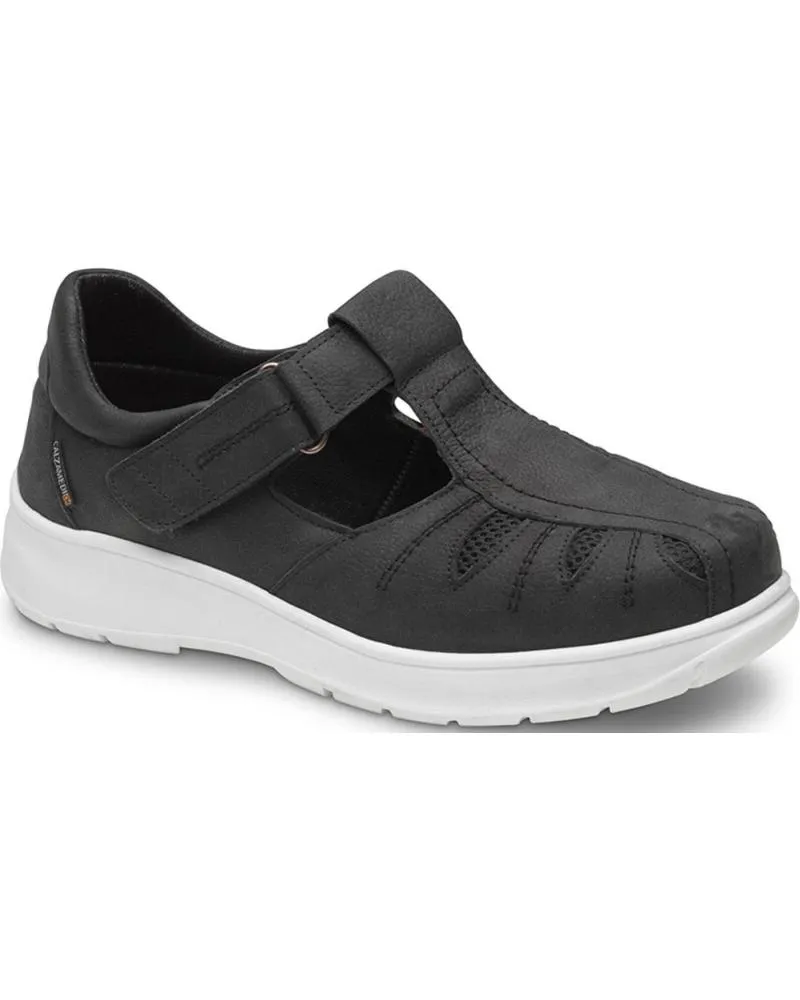 Sandalias CALZAMEDI  de Hombre SANDALIA ORTOPEDICAS 2169 ESPECIAL DIABETICO  NEGRO