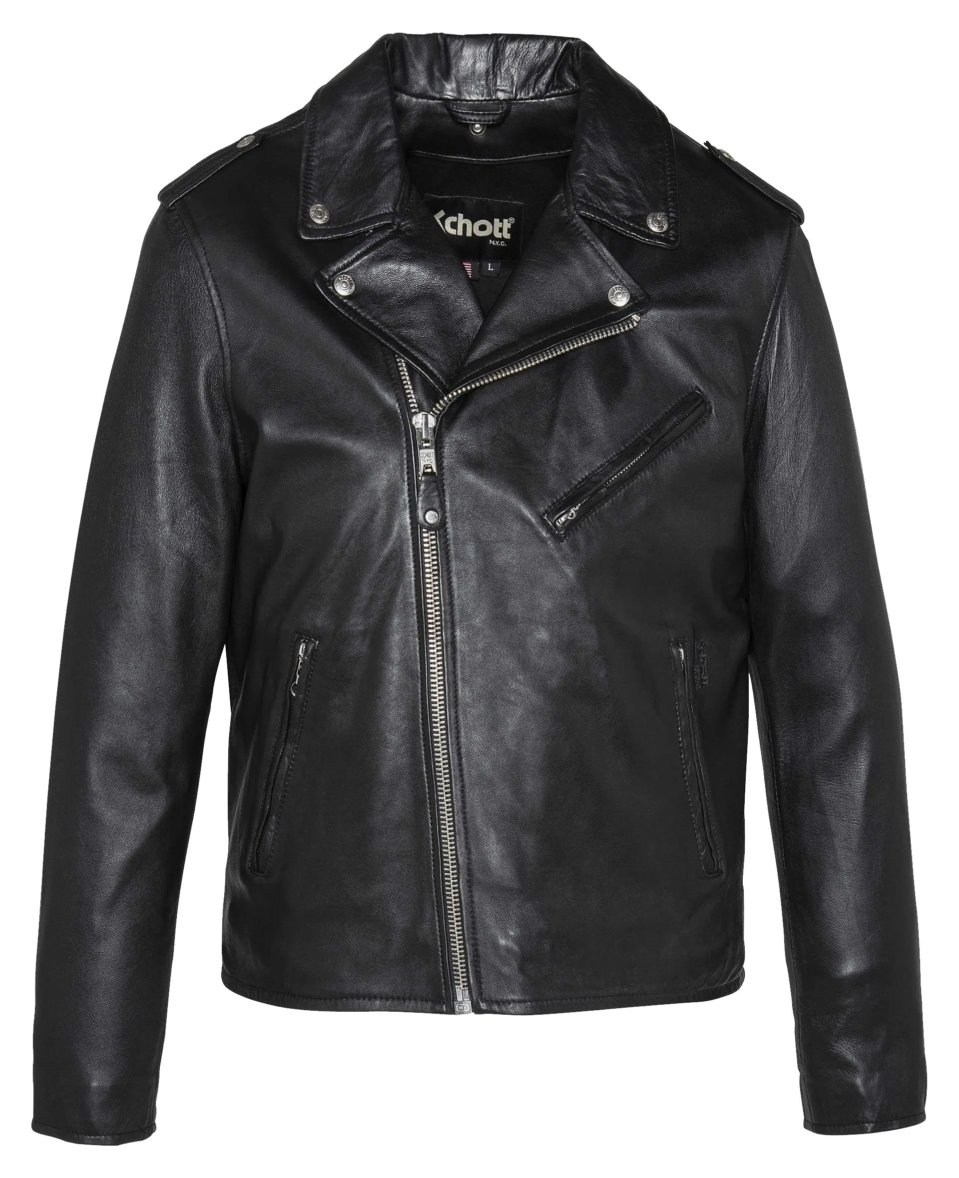 SCHOTT NYC LC1140 FITTED PERFECTO JACKET ICON BLACK
