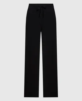 Simonetta Ravizza Black cashmere pants