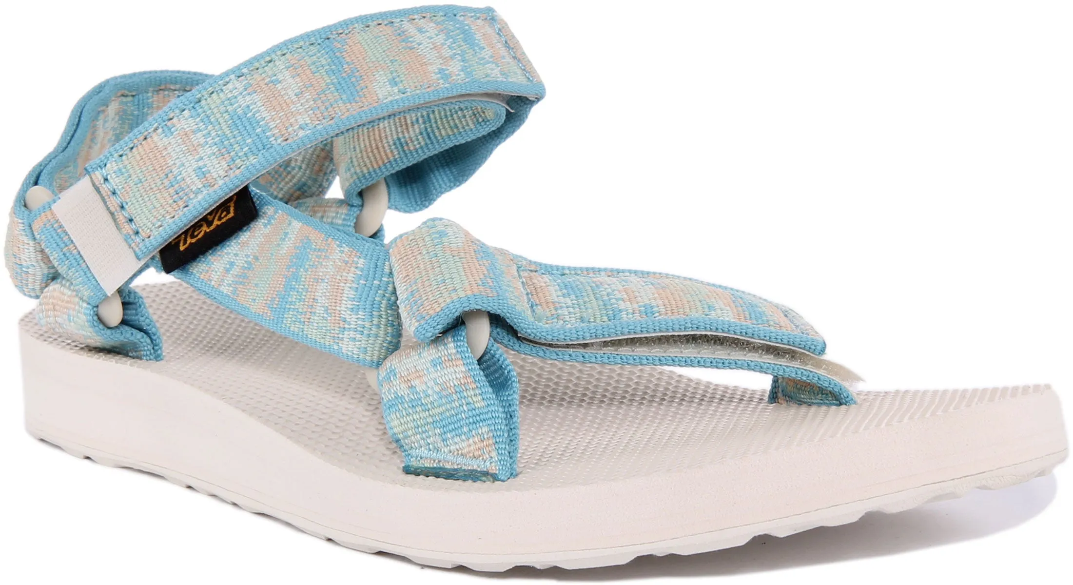 Teva Original Universal Sandalia con correa delantera y trasera para mujer en azul