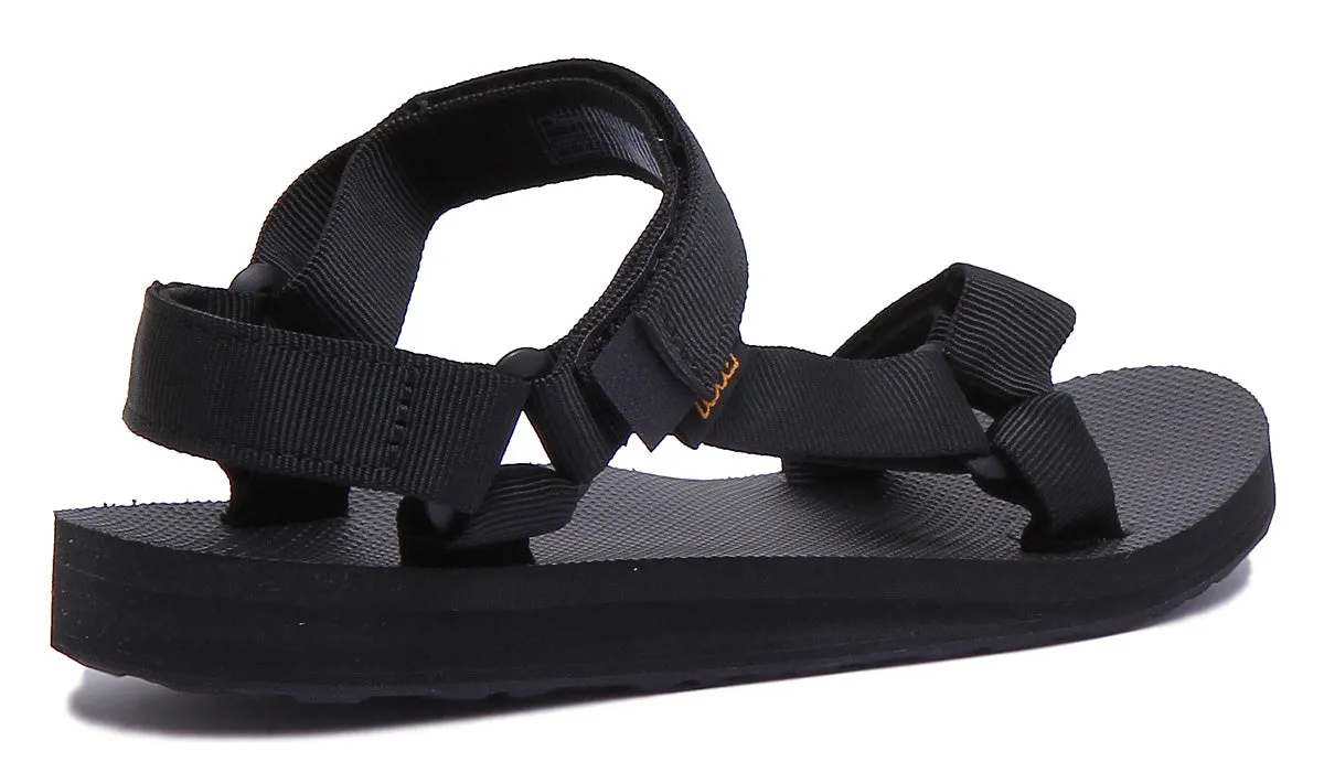 Teva Original Universal Sandalia con correa delantera y trasera para mujer en azul
