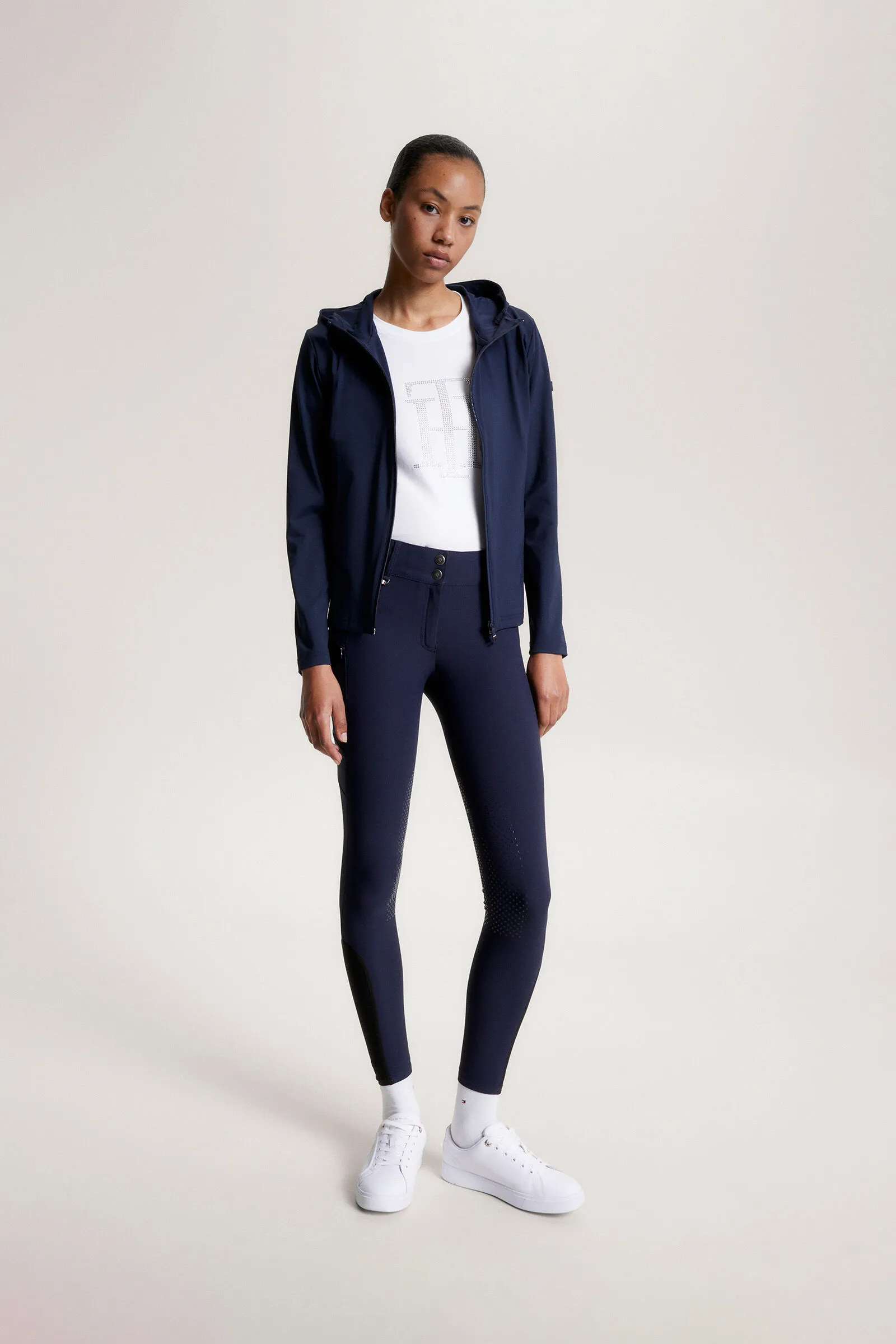 Tommy Hilfiger Equestrian Pantalones de Montar Pro All-Year con Grip Completo