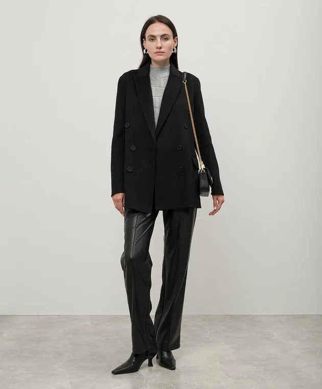 Twinset Black pants with logo