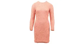Vestido de lentejuelas Alice + Olivia Delora en nailon rosa 