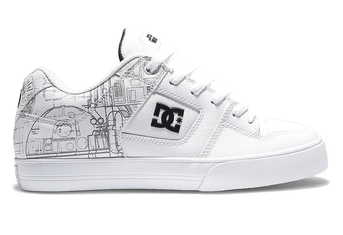 zapatos DC Star Wars Pure - XWKB/White/Black/Blue - men´s
